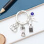 Police Officer Personalised Keyring New Officer, thumbnail 6 of 10