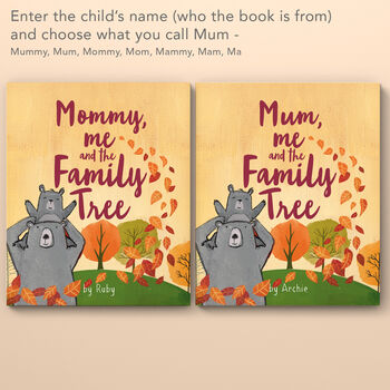 Mummy, Me And The Family Tree Personalised Book, 2 of 11
