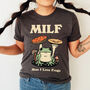 'Man I Love Frogs' Funny Milf Tshirt, thumbnail 1 of 4