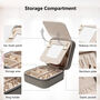 Small Travel Jewellery Organizer Storage Box Case, thumbnail 4 of 12