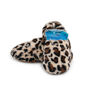 Animal Print Women's Heated Slippers With Removable Heatpads, thumbnail 4 of 5