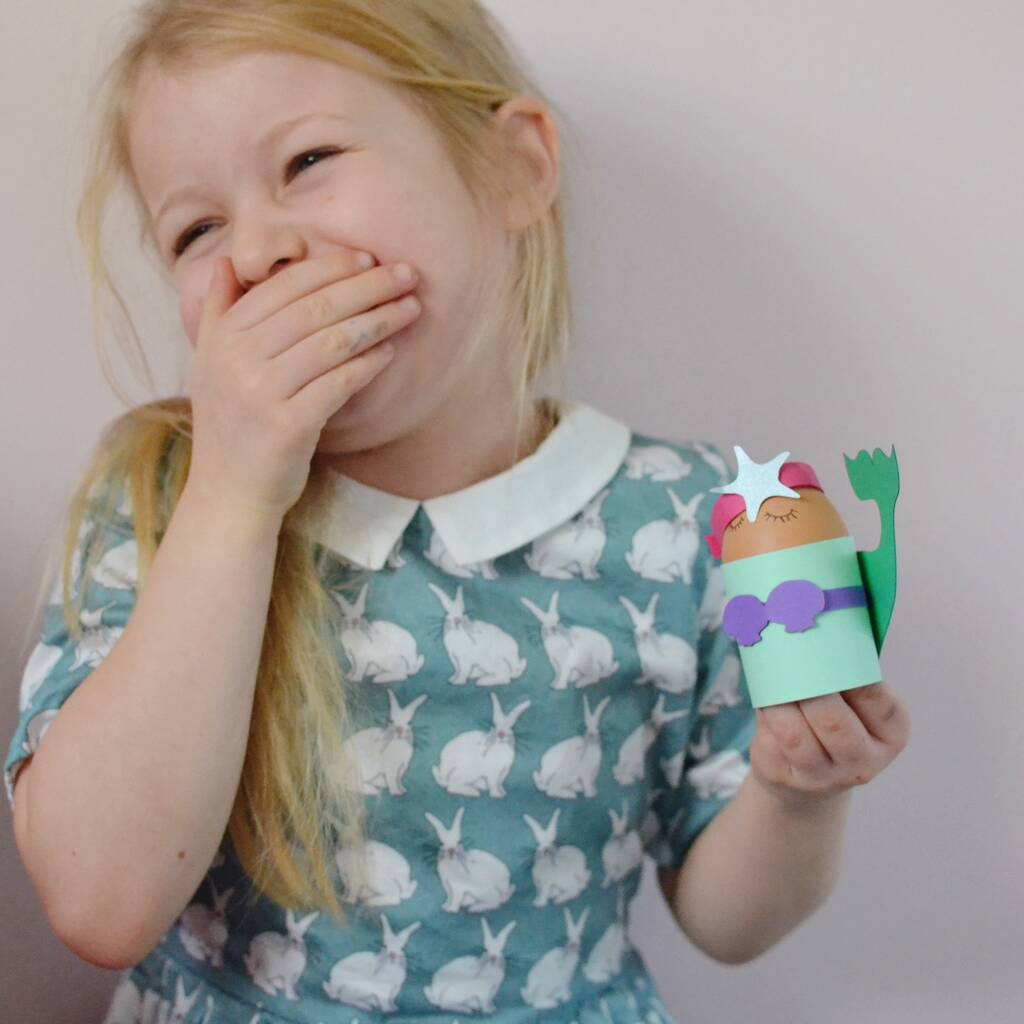 Image of Make Your Own Mermaid Egg Character