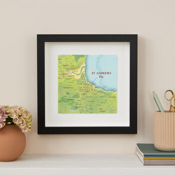 Personalised St Andrews Map Print Wall Art, 3 of 5