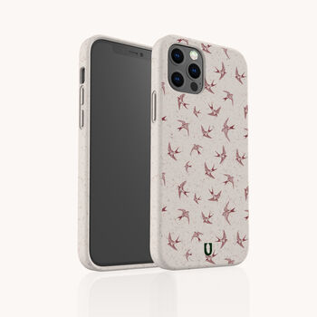 Swallows Eco Phone Case, 4 of 7