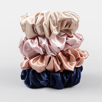 Large Mulberry Silk Hair Scrunchie, 2 of 7