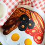 'The Full English' Breakfast Illustrated Tea Towel, thumbnail 2 of 4