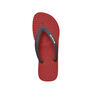 Bright Red Natural Rubber Flip Flops, thumbnail 6 of 10