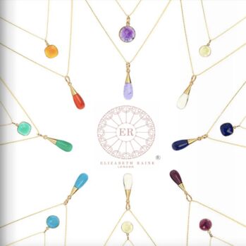 18 K Gold Amethyst Earrings, 6 of 6