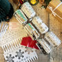 Premium Silver Diy Christmas Crackers Kit Make Your Own Set Of Six, thumbnail 2 of 6