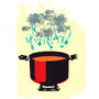 Cooking Up A Storm Screen Print Kitchen, thumbnail 3 of 3