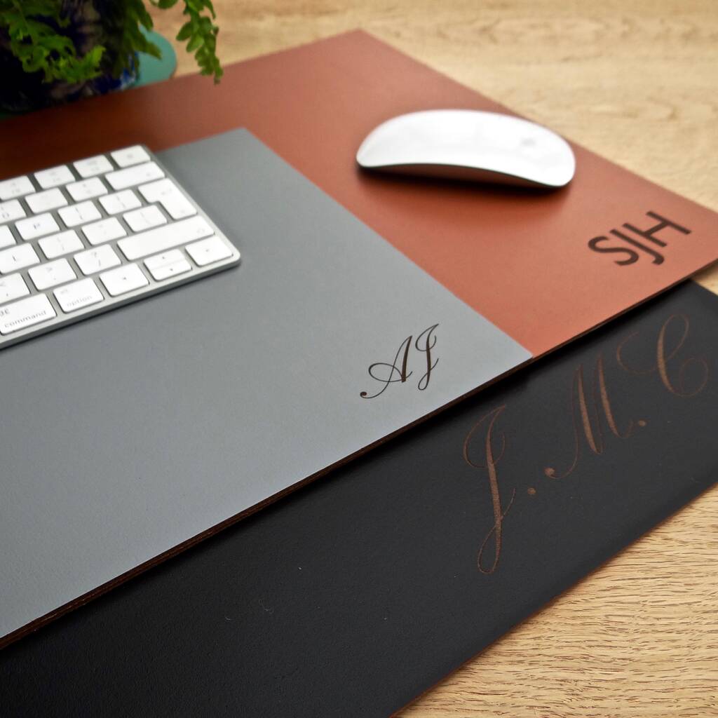 Large Leather Desk Mat, 1 of 12