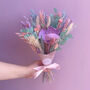 Colourful Pastel Dried Flower Bunch, thumbnail 4 of 6