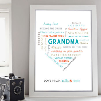 Personalised Grandparent Print, 6 of 9