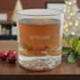 Personalised Santa Christmas Glass Tumbler, thumbnail 4 of 11