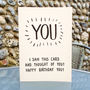 Joke Happy Birthday To You! Card, thumbnail 2 of 3