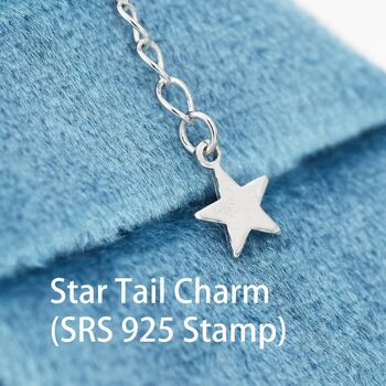 Robin Bird Pendant Necklace And Drop Hook Earrings In Sterling Silver, 8 of 12