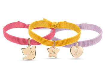 Children's Personalised Stretchy Charm Bracelet, 9 of 11