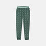 Women's 'Jolly Holly' Bamboo Pyjama Set, thumbnail 4 of 4