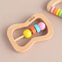 Personalised Wooden Baby Teether, thumbnail 1 of 2