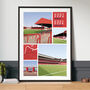 Middlesbrough Views Of Ayresome And Riverside Poster, thumbnail 3 of 7