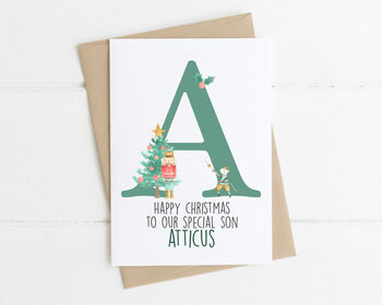 Personalised Nutcracker Christmas Card, 2 of 3
