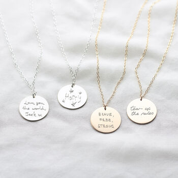 Your Statement Disc Necklace, 3 of 6