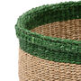 Bakari: Green And Brown Bread Basket, thumbnail 4 of 5