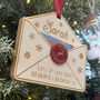 Santa's Letter Gift Card Holder Christmas Decoration, thumbnail 2 of 4