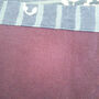 Bagru Block Printed Indigo Table Runner, Blue And White, thumbnail 8 of 11