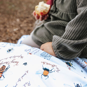 Bees Family Pacmat Picnic Blanket, 12 of 12