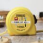 Personalised Fixer Of All Things Tape Measure, thumbnail 2 of 4