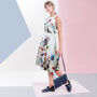 Lavinia 50s Style Dress In Floral Print, thumbnail 10 of 11