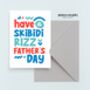 Skibidi Rizz Fathers Day, thumbnail 4 of 4