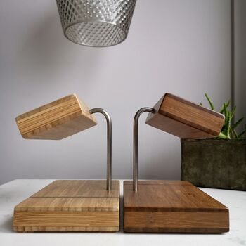 Bamboo Double Watch Stand, 7 of 7