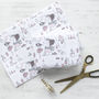 Personalised Unicorn Christmas Wrapping Paper, thumbnail 1 of 3