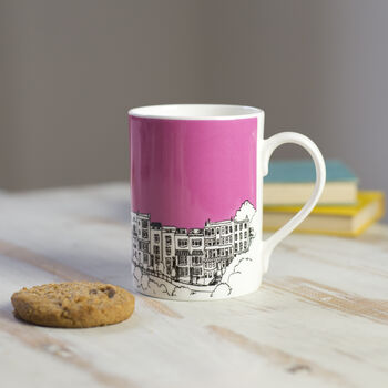 'Sion Hill' Bristol Pink Bone China Mug, 2 of 2