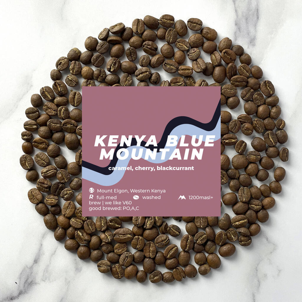 Kenya Blue Mountain Fresh Speciality Coffee, 1 of 5