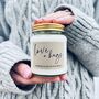 'Love + Hugs' Scented Natural Soy Candle, thumbnail 2 of 7