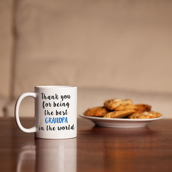 Personalised Thank You For Being The Best Mug, 5 of 5