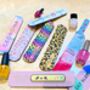 Personalised Name Pastel Nail File Holder Beauty Gift For Her, thumbnail 4 of 4