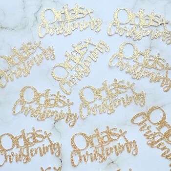 Personalised Christening Baptism Table Confetti, 4 of 10