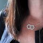 Solaris Duo Necklace, thumbnail 3 of 10