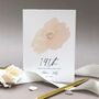 14th Ivory Personalised Wedding Anniversary Card, thumbnail 1 of 5