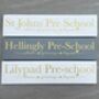 Personalised Wooden Plaque Nursery Leavers Gift, thumbnail 2 of 5