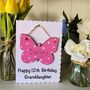 Personalised Granddaughter Sister Niece Butterfly Card, thumbnail 11 of 12