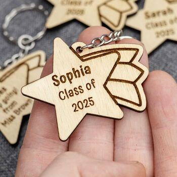 Class Of 2026 Shooting Star Keyring, Year Six Leavers, 3 of 7