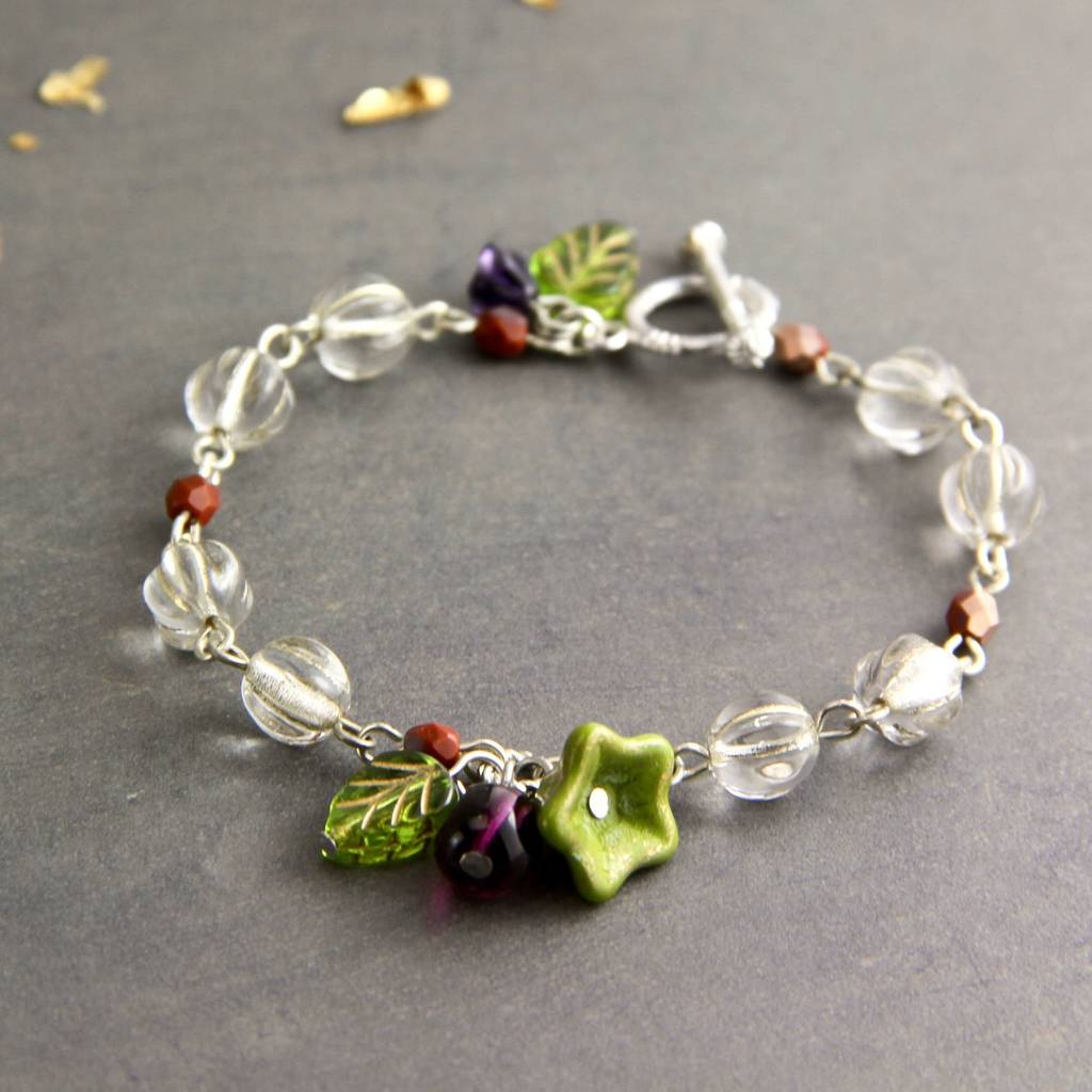 Pansy Blossom Bracelet By Gaamaa