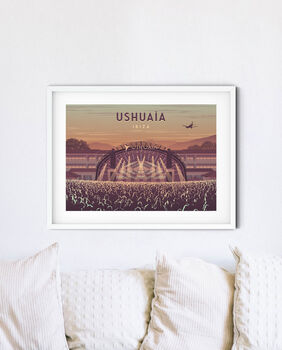 Ushuaia Nightclub Ibiza Travel Poster Art Print, 3 of 8