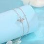 Sterling Silver Bumble Bee Double Layer Bracelet, thumbnail 1 of 11