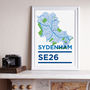 Se26 Sydenham A3 Print, thumbnail 1 of 2